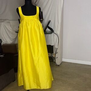 Anthropologie Sunny Yellow Dress